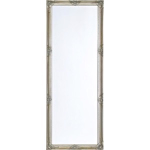 Sølv spejl facetslebet let barok 70x185cm - Se flere Sølvspejle